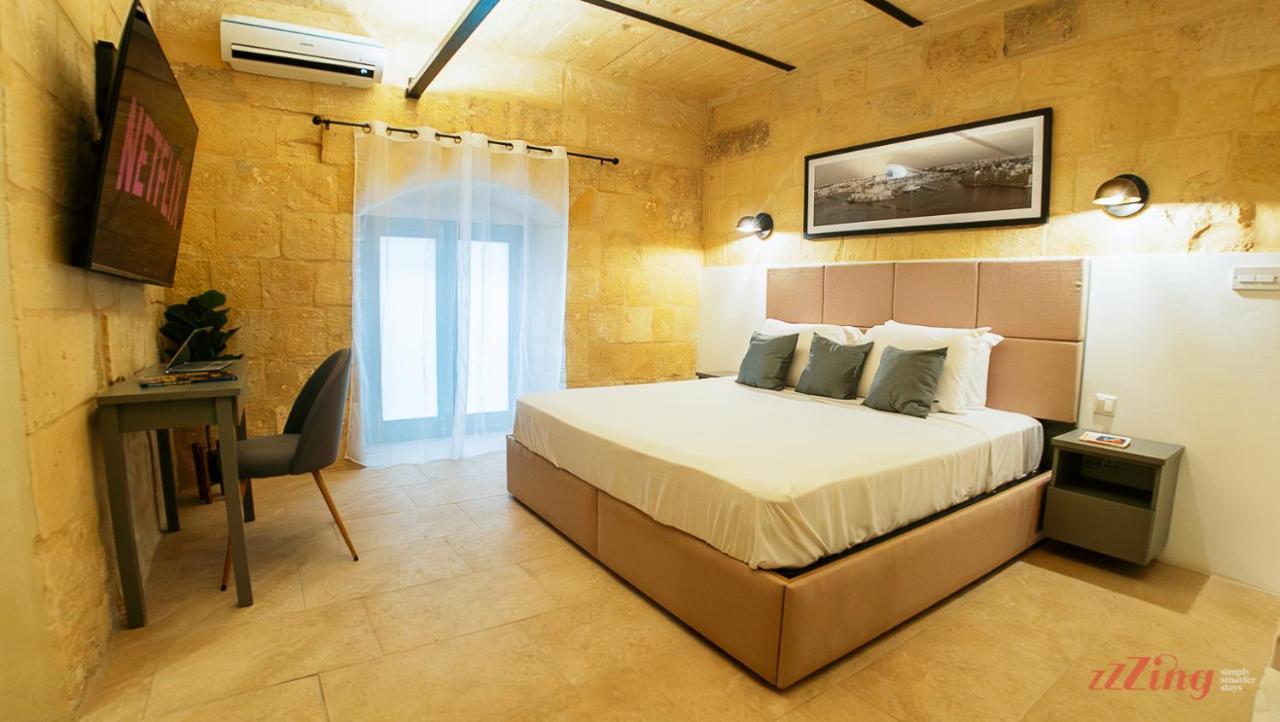 A Traditional Maltese Home In The Three Cities Vittoriosa Exterior foto
